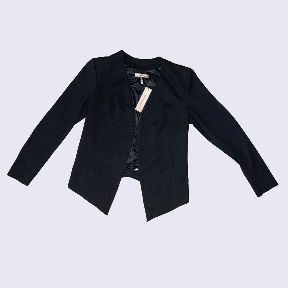 BCBGeneration BLACK Tuxedo Blazer Women’s Large NWT - Picture 3 of 11